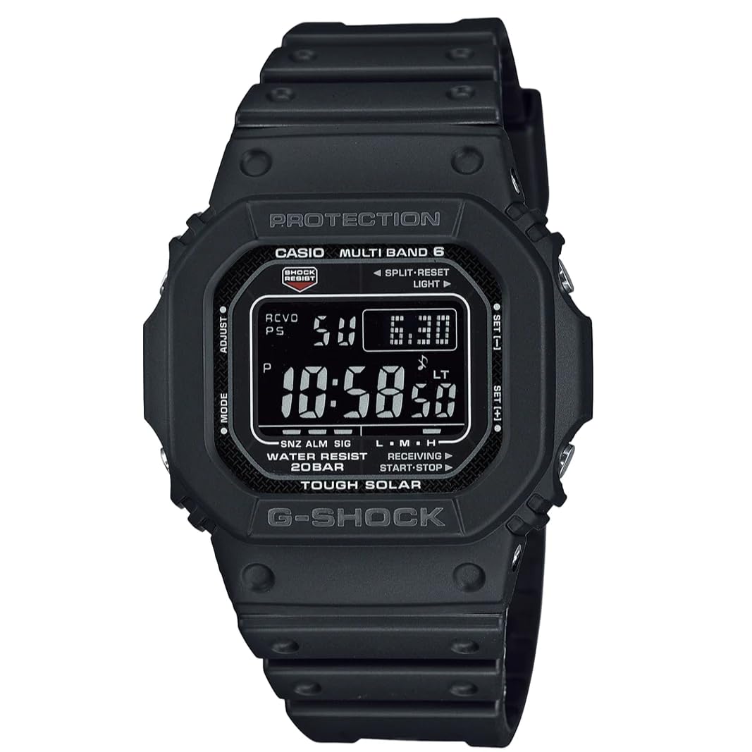 Casio Men's Digital Quartz Watch with Plastic Strap GW-M5610U-1BER