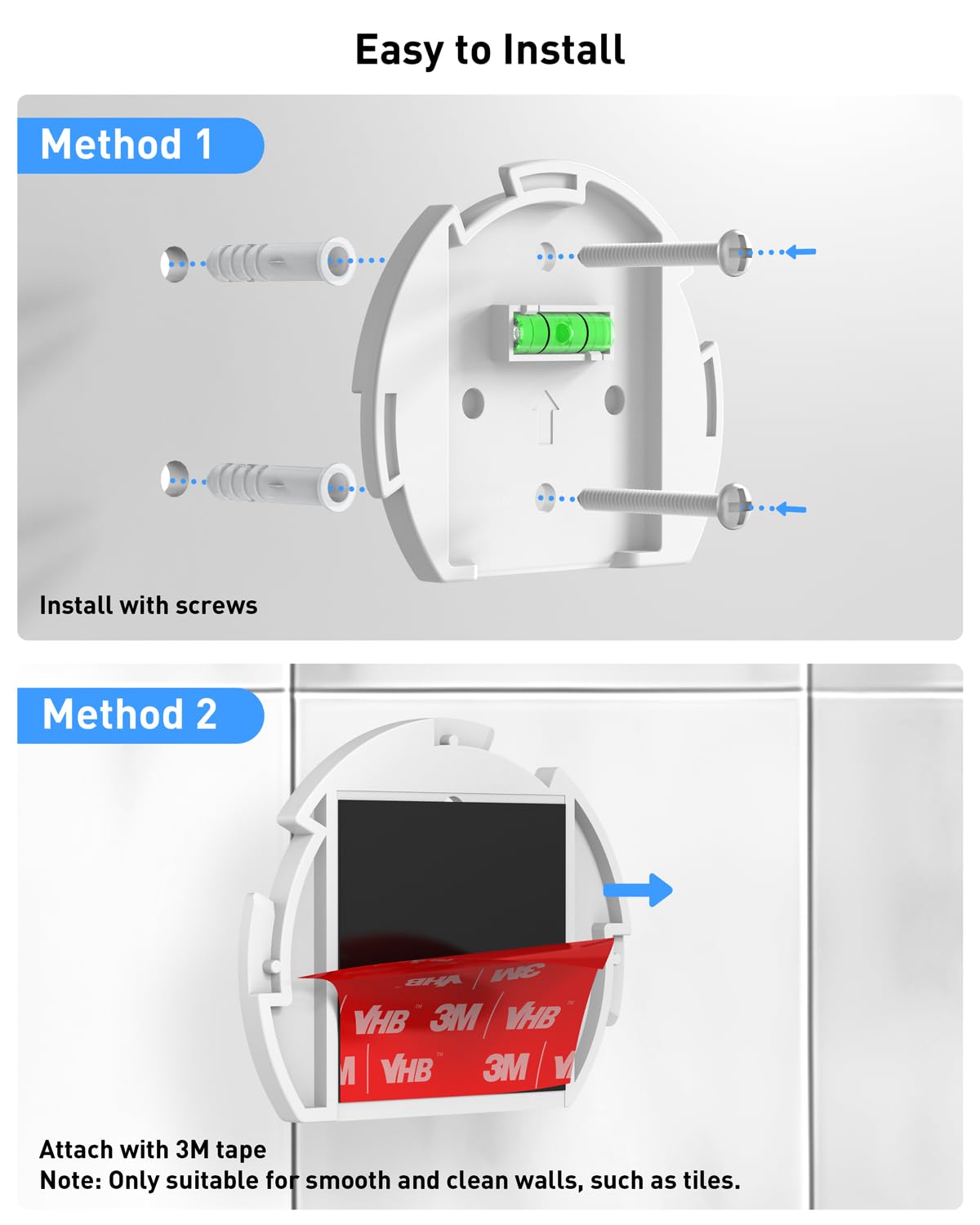 - Maxonar Wall Mount Compatible with Ech0 PoP, Holder for Ech0 PoP -