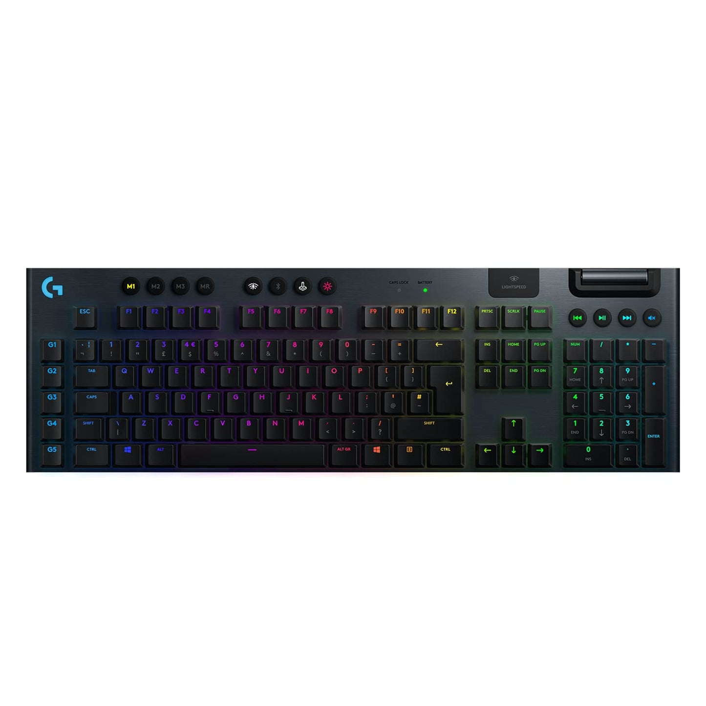 - Logitech G915 LIGHTSPEED Wireless Mechanical Gaming Keyboard -