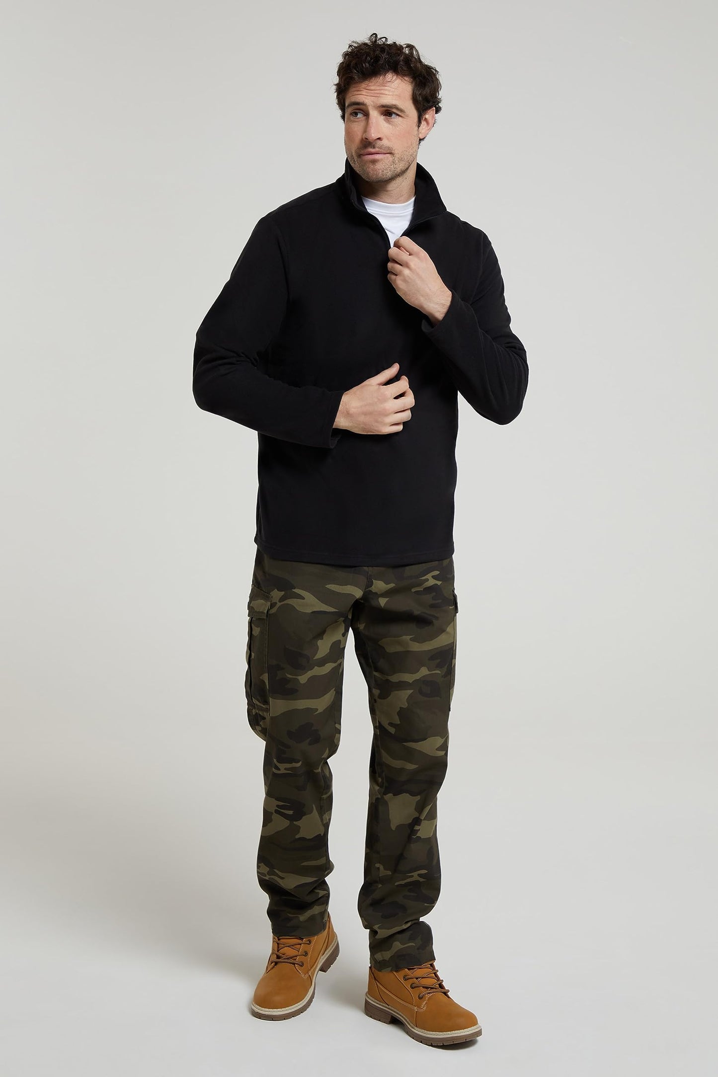 - Mountain Warehouse Camber II | Mens Half-Zip Fleece -