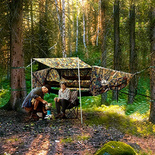 - Night Cat Flat Lay Hammock Tent with Mosquito Net | Waterproof -