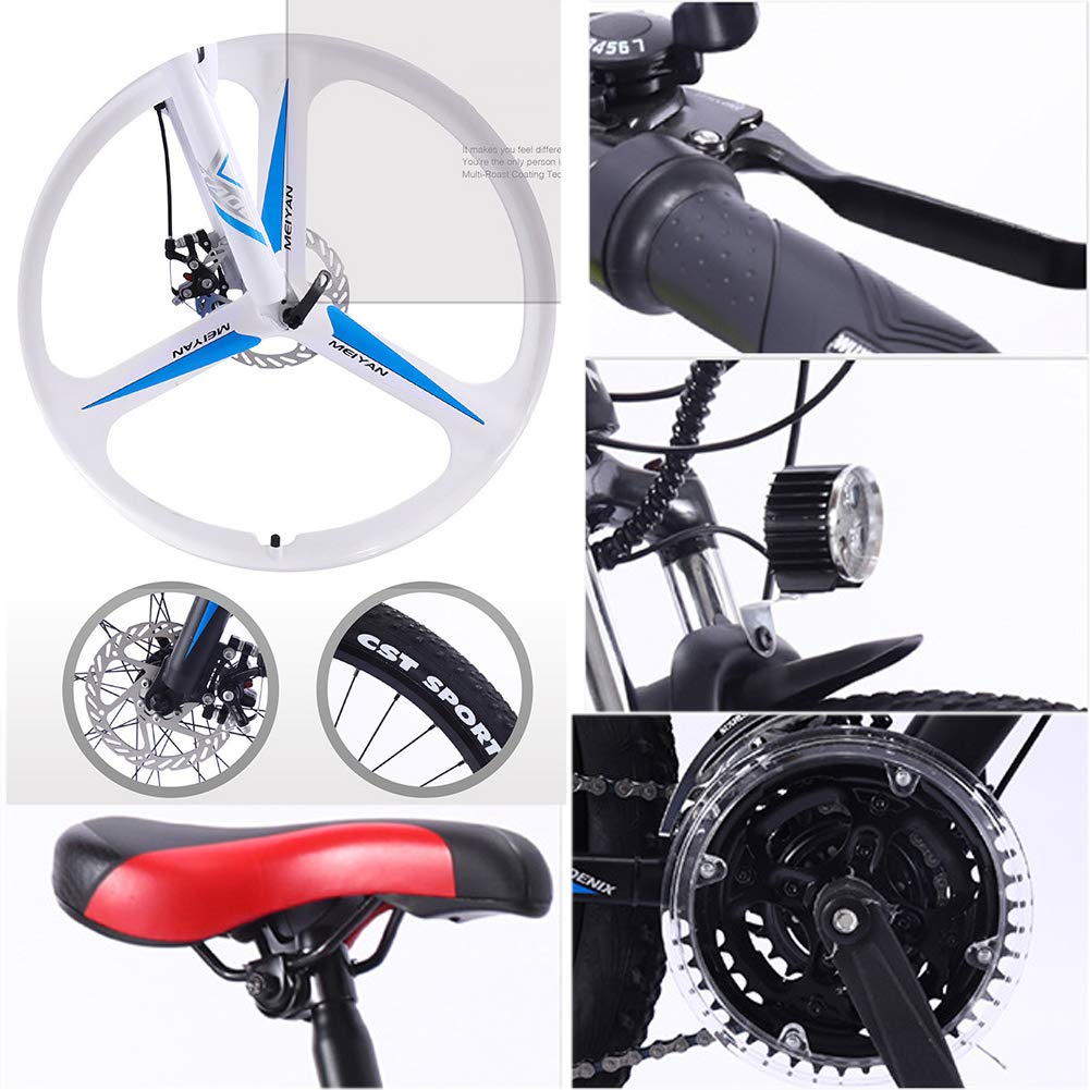 - Hyuhome Electric Bikes | Magnesium Alloy Ebikes Bicycles | All Terrain | 26" 36V 13Ah Removable Lithium-Ion Battery | Mountain Ebike -