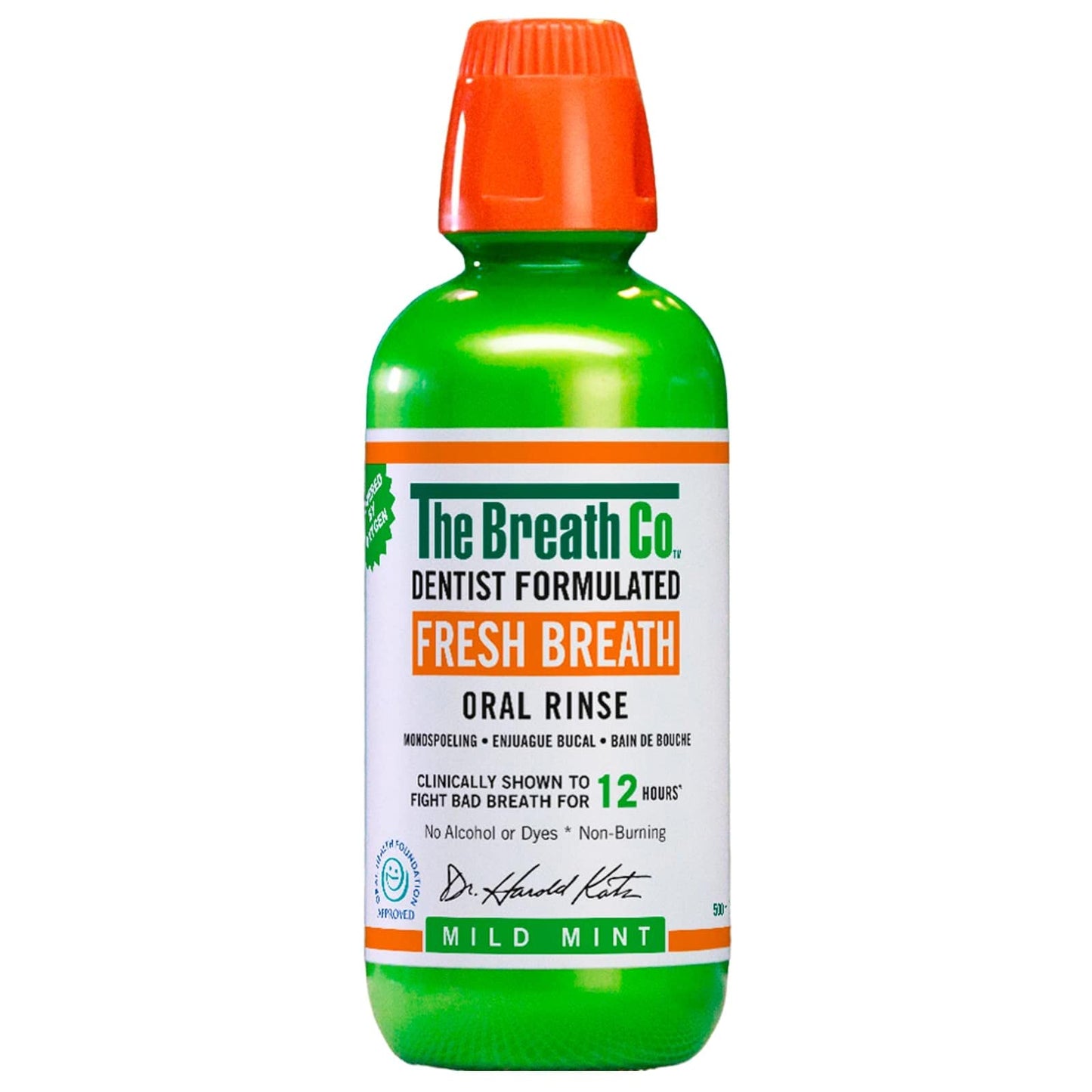 - The Breath Co Alcohol Free Mouthwash | Dentist Formulated Oral Rinse for 12 Hours -