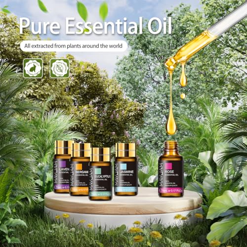 - MAYJAM 20 Pcs Pure Essential Oil Gift Set | Essential Oils for Diffusers for Home -