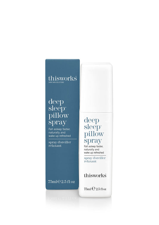 - This Works Deep Sleep Pillow Spray | 75 ml | Infused with Lavender | Camomile and Vetivert -