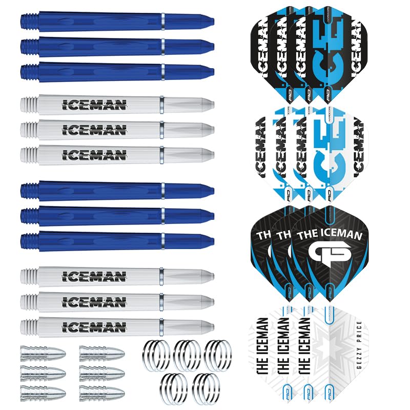 - RED DRAGON Gerwyn Price Iceman | Ultimate 50 Piece Darts Set -