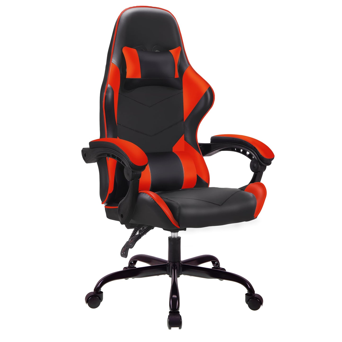 - T-THREE High back ergonomic computer chair | Gaming chair | Office chair | 150kg | Red -