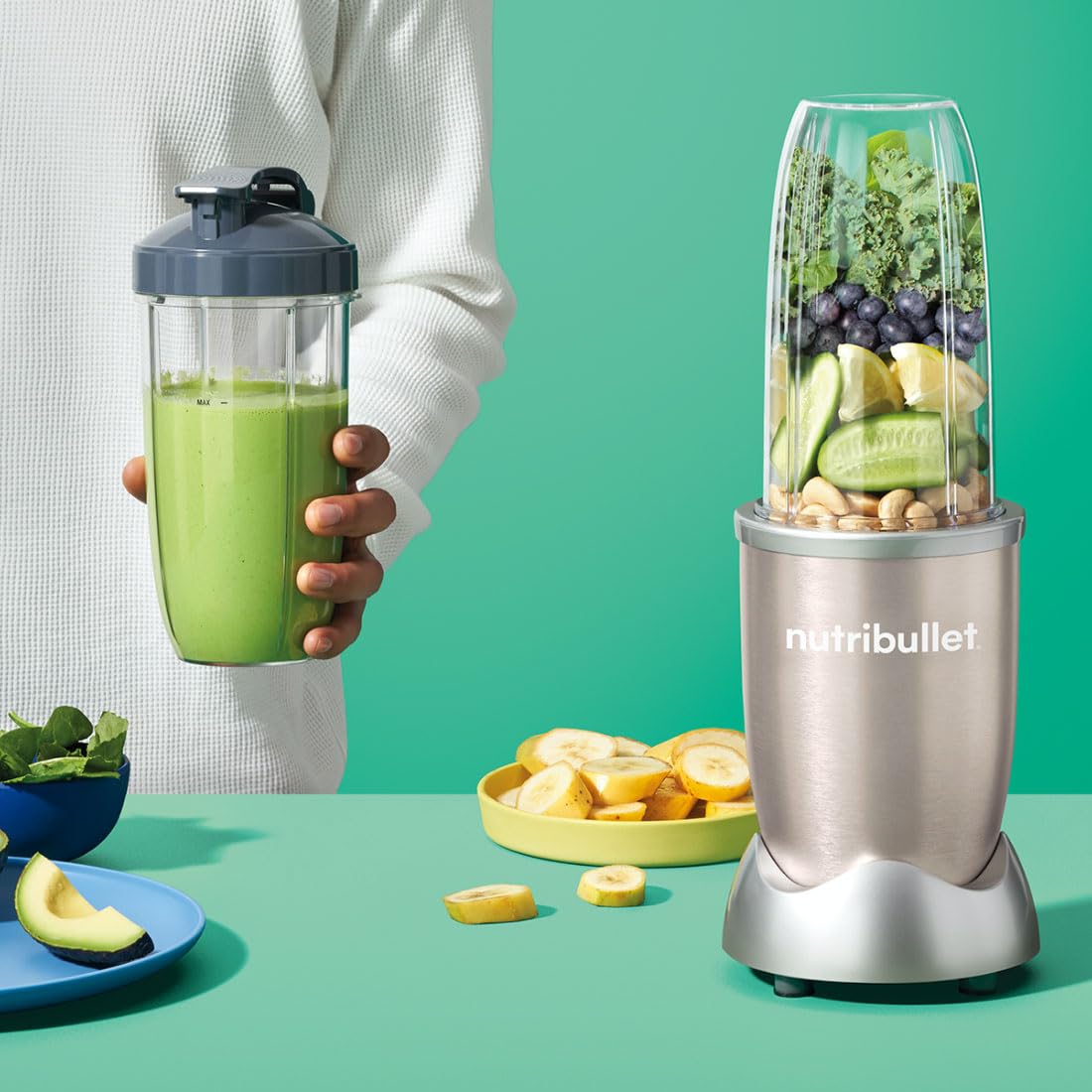 - Nutribullet Blender 900 Series | Powerful 24,000 RPM Extractor Blends Frozen Fruit -