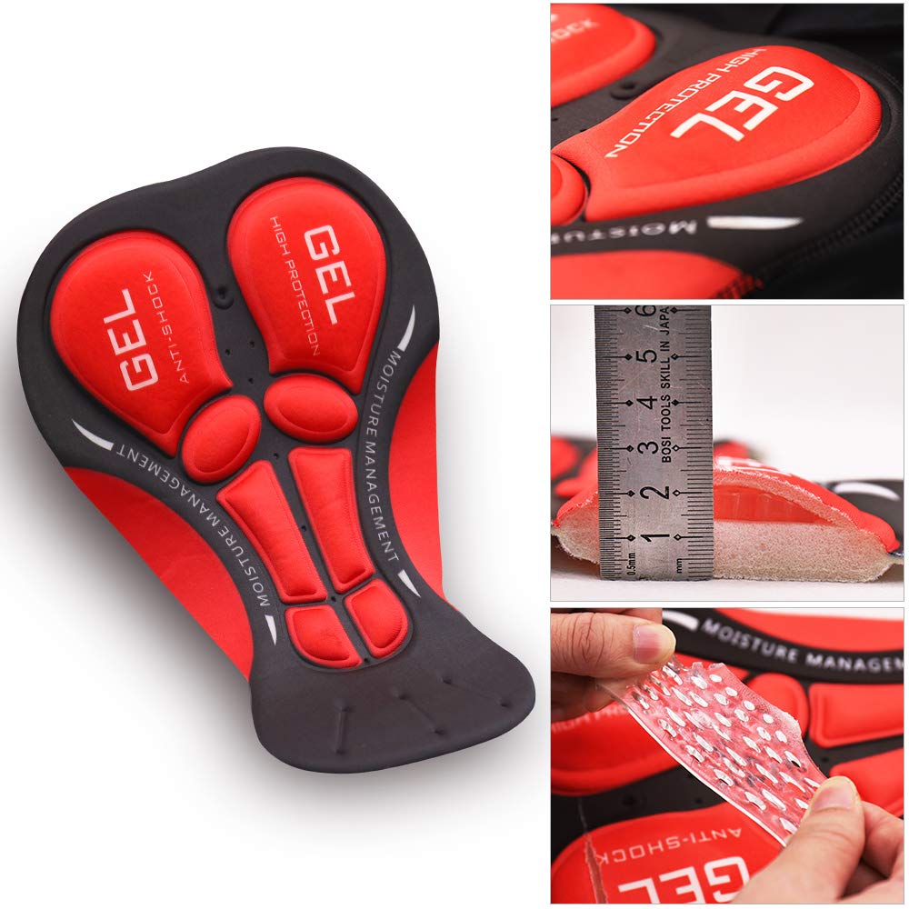 - Lixada Cycling Shorts | Mountain Cycling Shorts | Quick Drying Padded 5D Gel Padded -