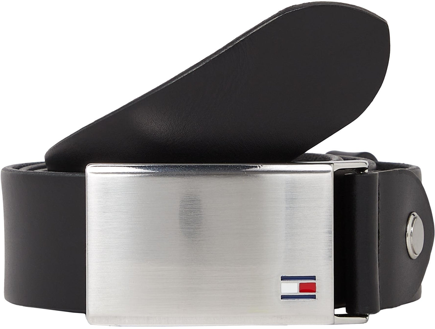 - Tommy Hilfiger | TH Plaque | Adj Belt Leather -