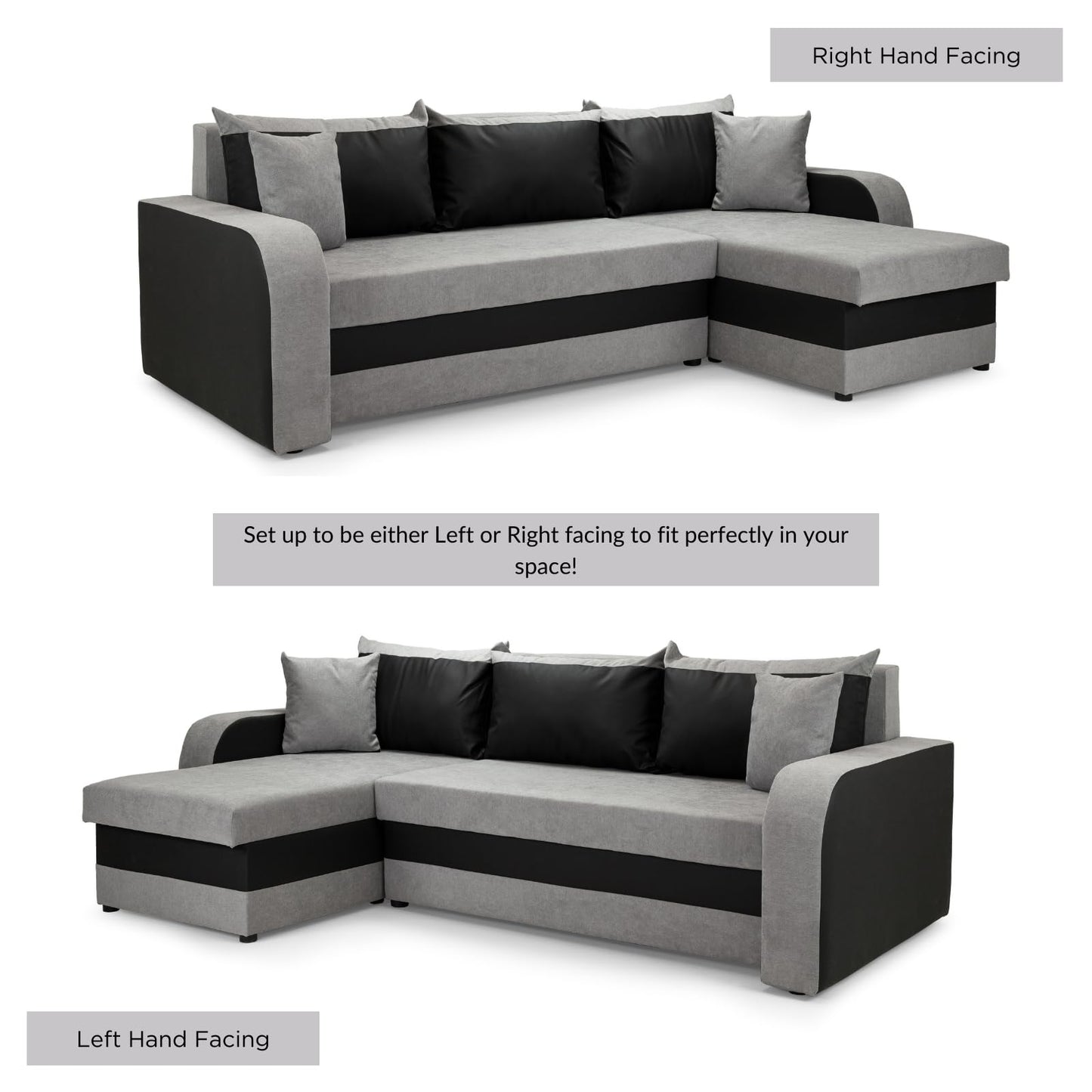 - Honeypot Sofabed | Kris Universal Corner Sofa Bed with Storage -