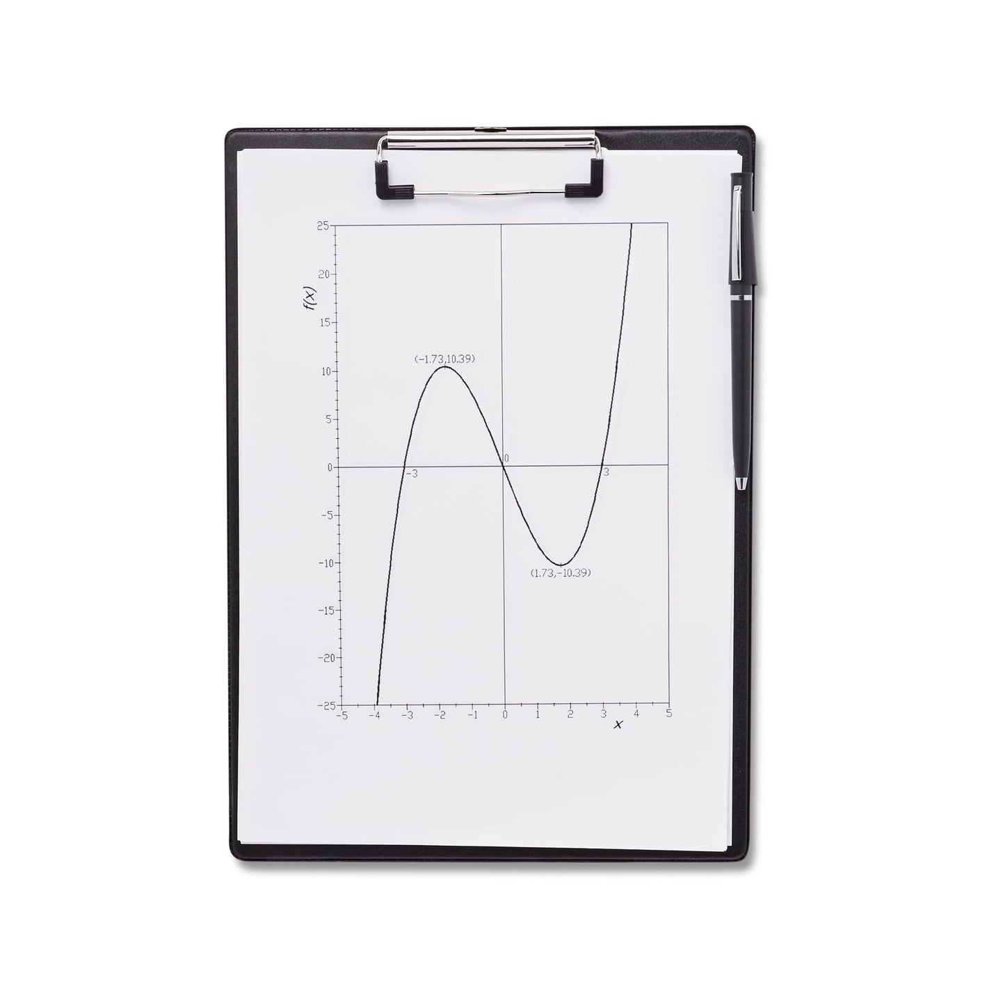 A4 Black Clipboard with Pen Loop and Retractable Hanging Clip - Pack 10