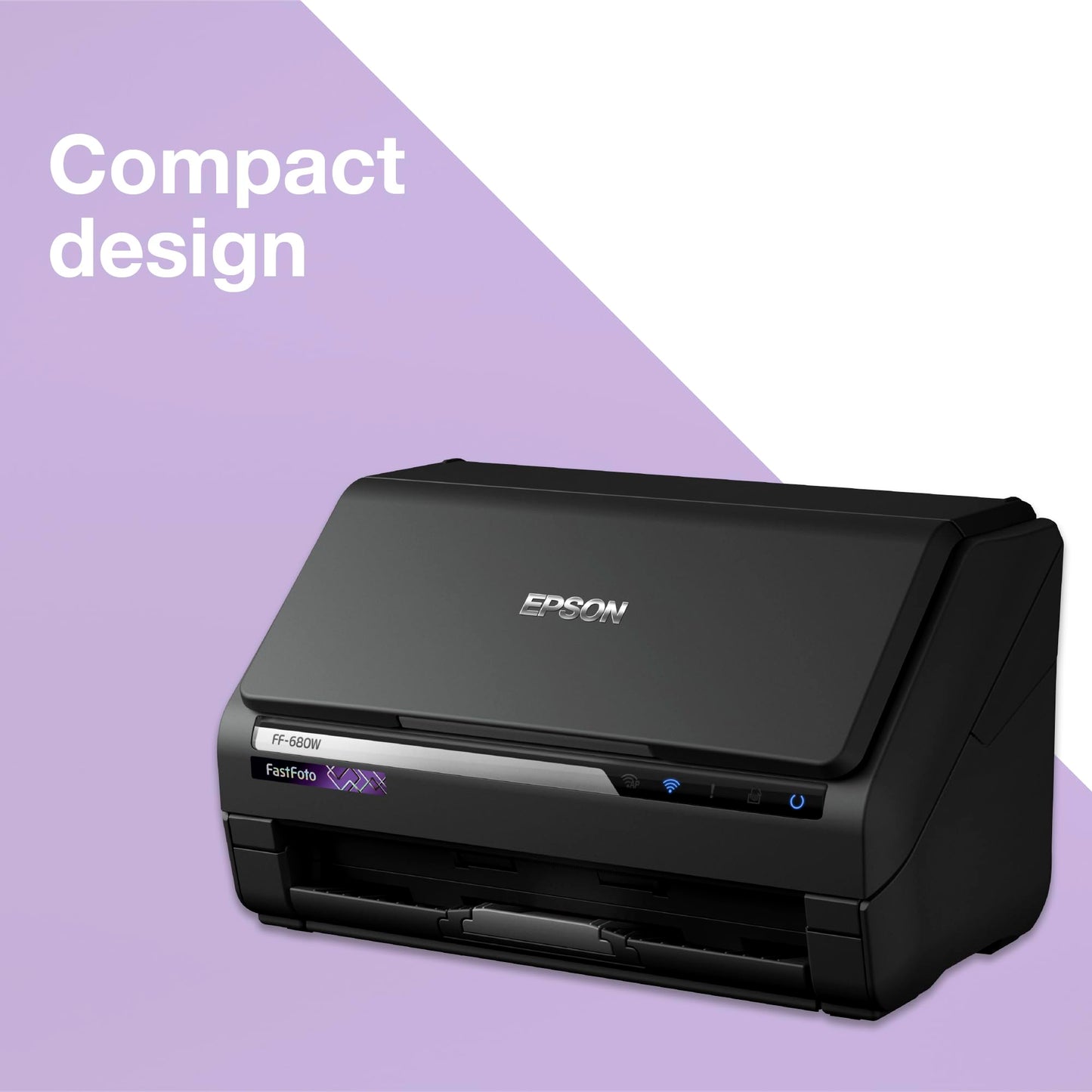 - Epson FastFoto FF-680W Wireless High | Speed Photo and Document Scanning System -