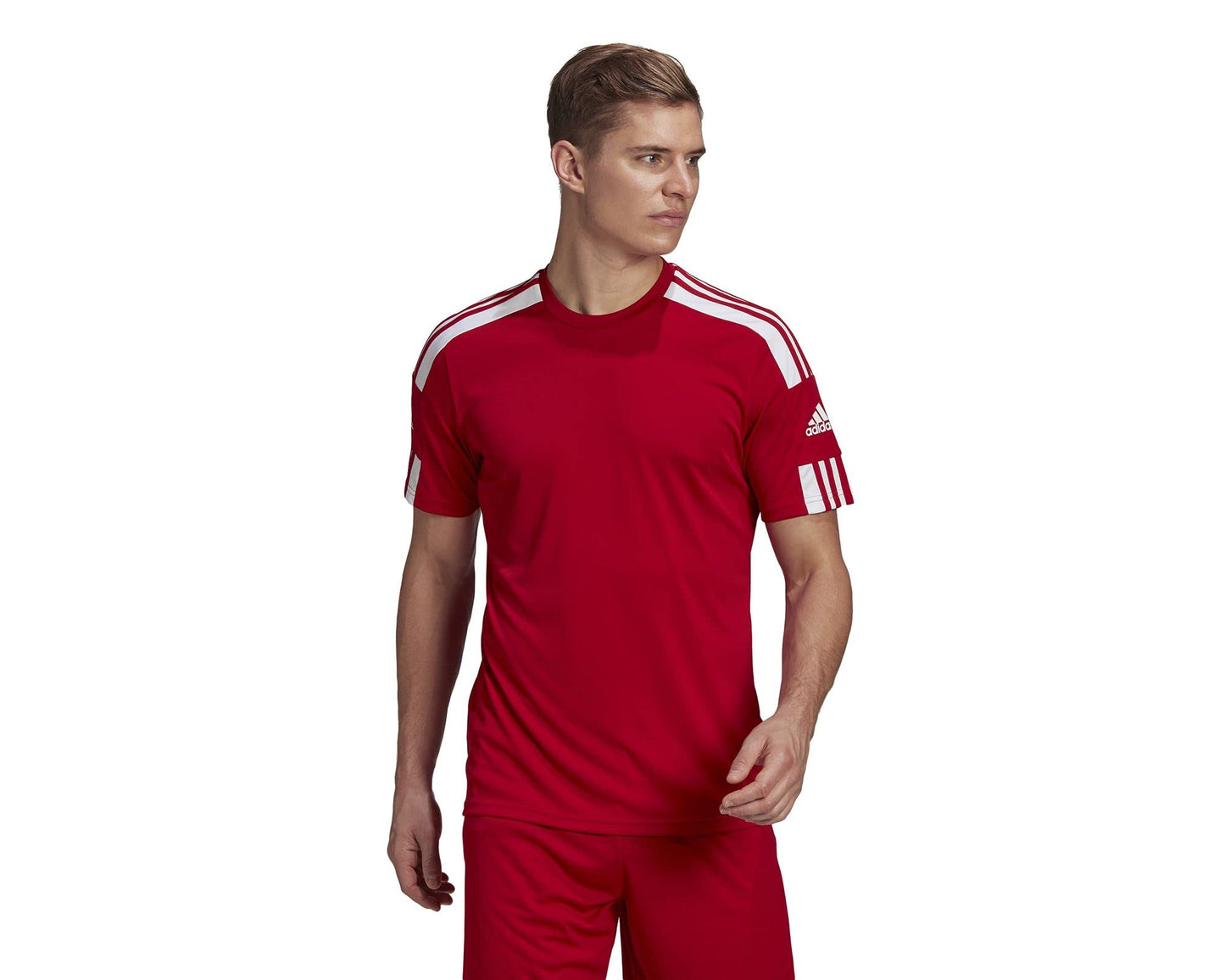 adidas Men's Squad 21 Jsy JERSEY SHORT SLEEVE , Team Power Red/White, M UK