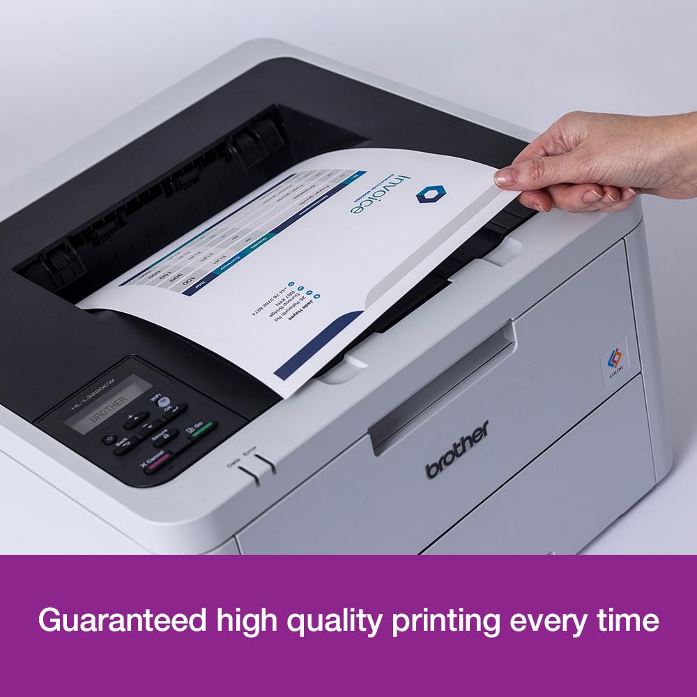 BROTHER HL-L3220CW Colour Wireless LED Printer | Single Function |USB 2.0 | A4|UK Plug