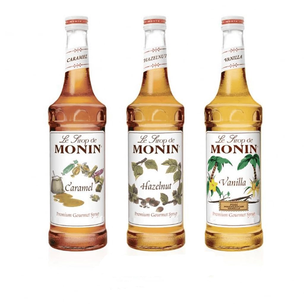 - Monin 1L (1000ML) Syrup | Coffee & Drinks | Pick Any 2 Bottles -