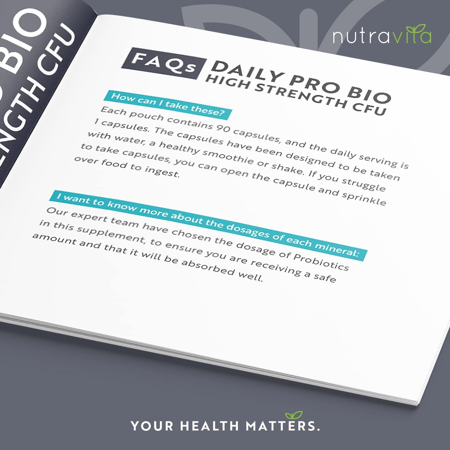 - Probiotics for Gut Health | 90 Vegan Capsules (Not Tablets) for Bloating Relief -