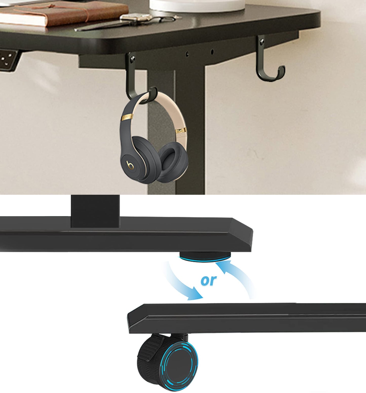 - MAIDeSITe Height Adjustable Electric Standing Desk Frame | Heavy Duty Steel Stand up Desk -