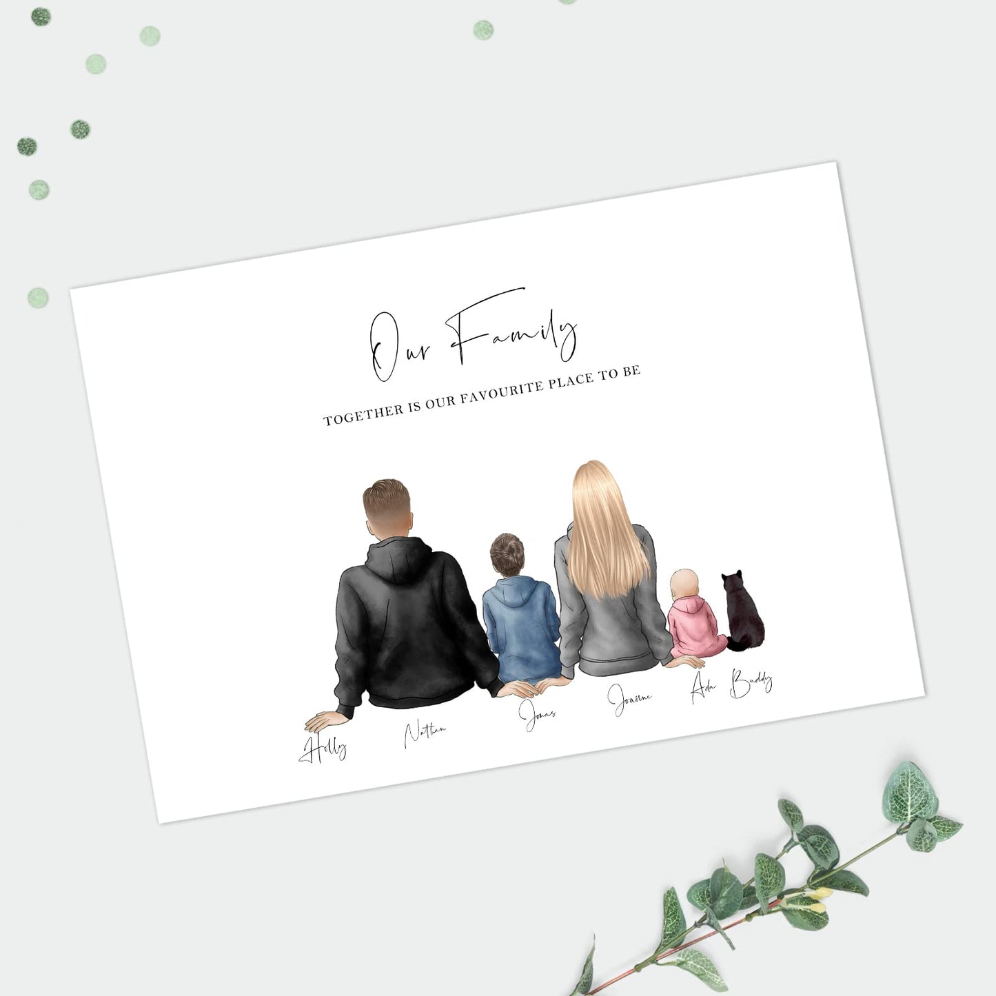 - Personalised Family Print -
