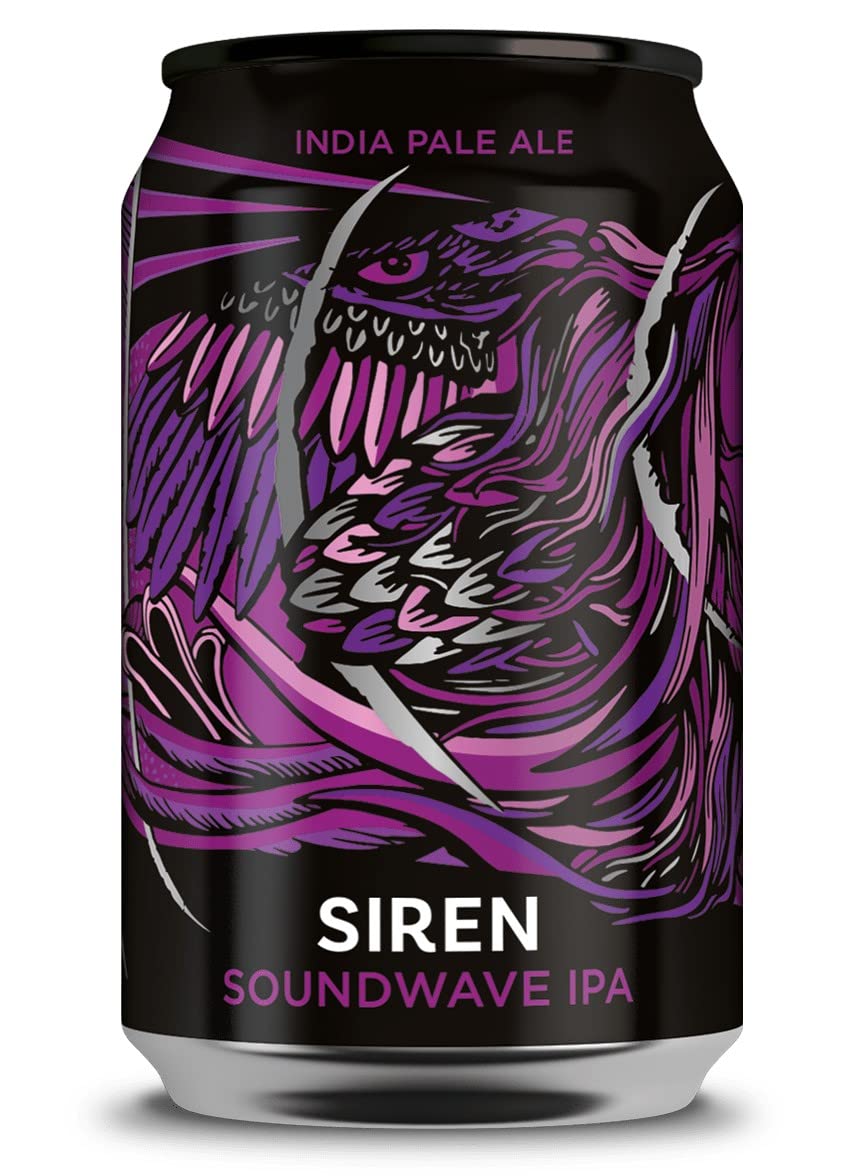- Siren Soundwave IPA Craft Beer | 4 x 330 ml -