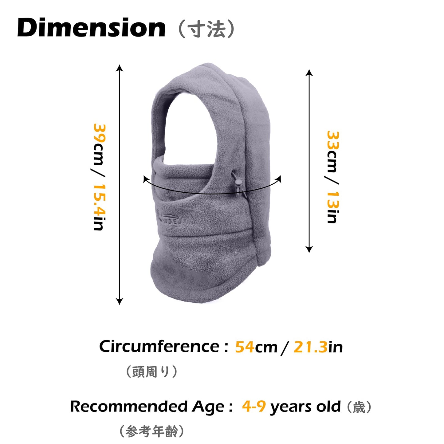 - TRIWONDER Kids Balaclava Hat | Winter Neck Warmer Hood | Ski Fleece Hat -