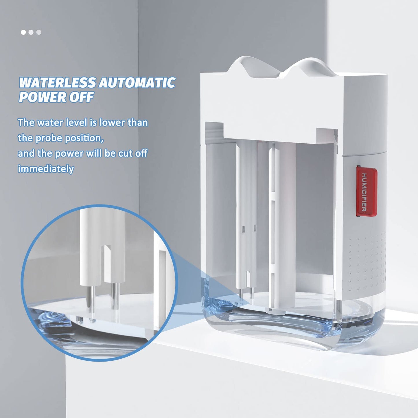 - Humidifiers 500ml | Cool Mist Humidifiers | Air Humidifier With Ultrasonic Quiet Mode -
