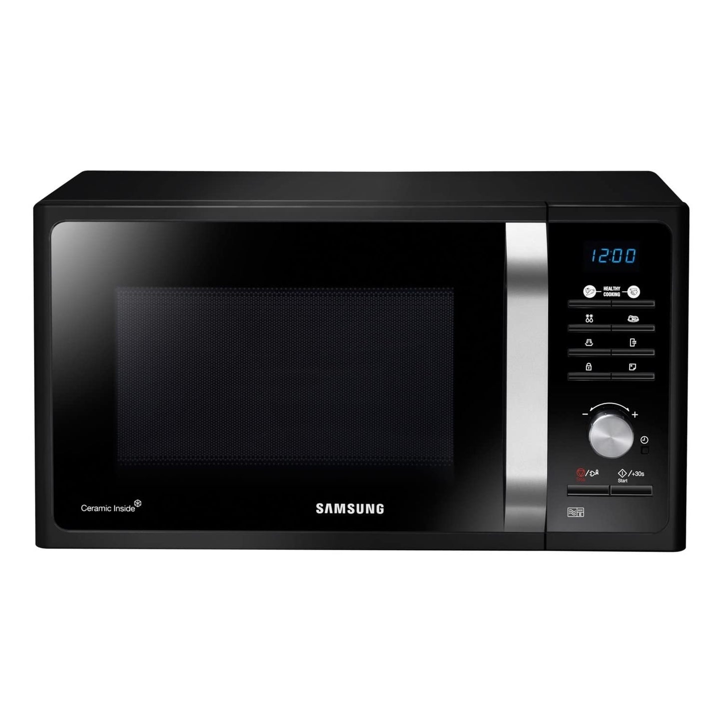 - Samsung MS23F301TAK Solo Microwave | 800W |23 Litre | Black -