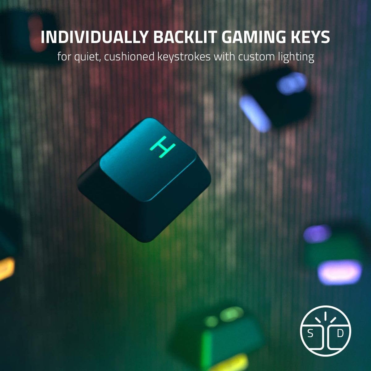 - Razer Cynosa V2 | Membrane Gaming Keyboard | Fully Programmable | UK Layout | Black -