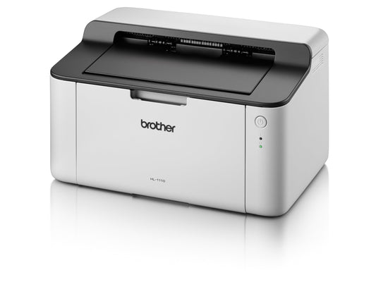 Brother HL-1110 Mono Laser Printer - Single Function, USB 2.0, Compact, A4 Printer