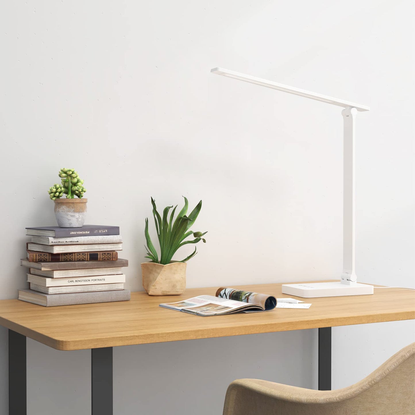 - Lepro LED Desk Lamp | 5 Brightness Levels x 3 Colour Mode |Touch Control Daylight Lamp -