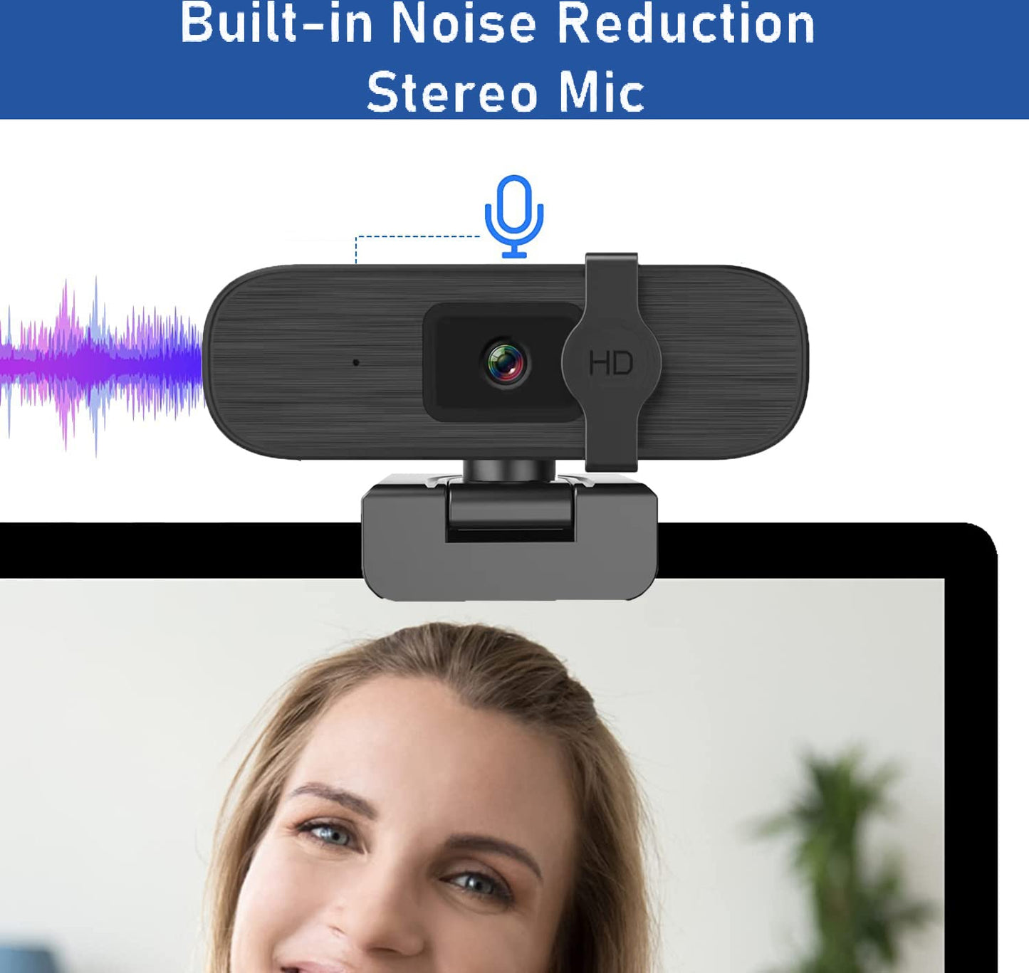 - Nolansend 4K Webcam for PC | Auto-zoom | Remote Control -