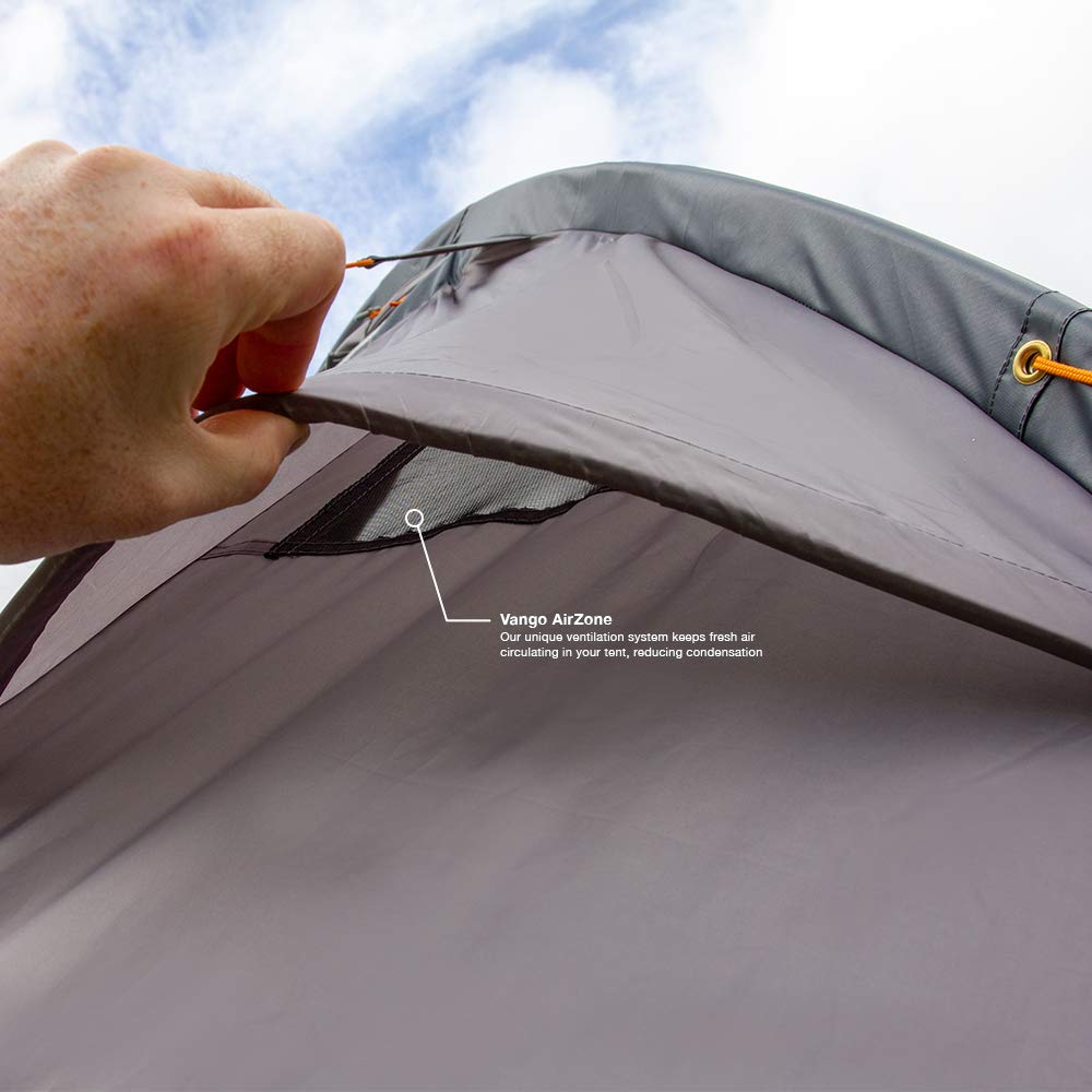 - Vango Lulworth Tent For 6 Person For Camping & Hiking Vivid Grey, Size 500 -