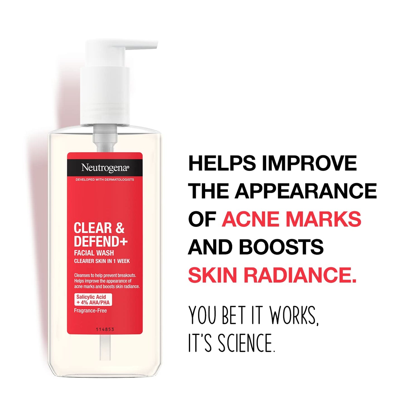 - Neutrogena Clear & Defend+ Face Wash -