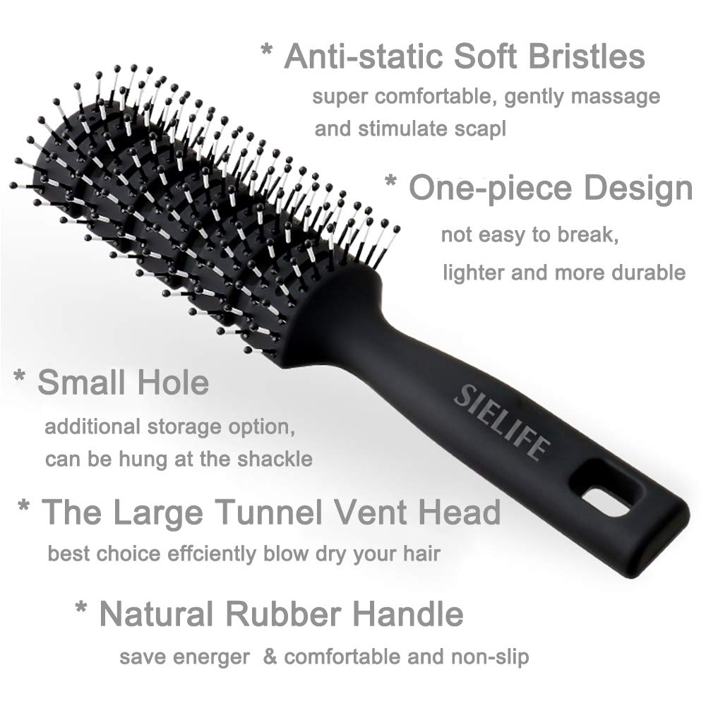 - Hair Comb Professional Men's Hair Brush Great Styling -