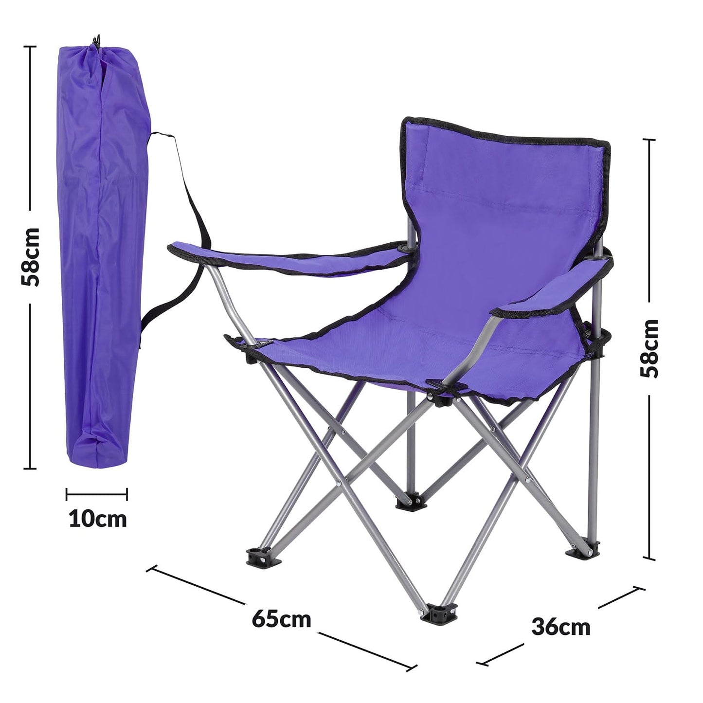- Livhome Kids Camping Chair | Lightweight Folding Garden Beach Seat | For Ages 2 to 6 Years Old -
