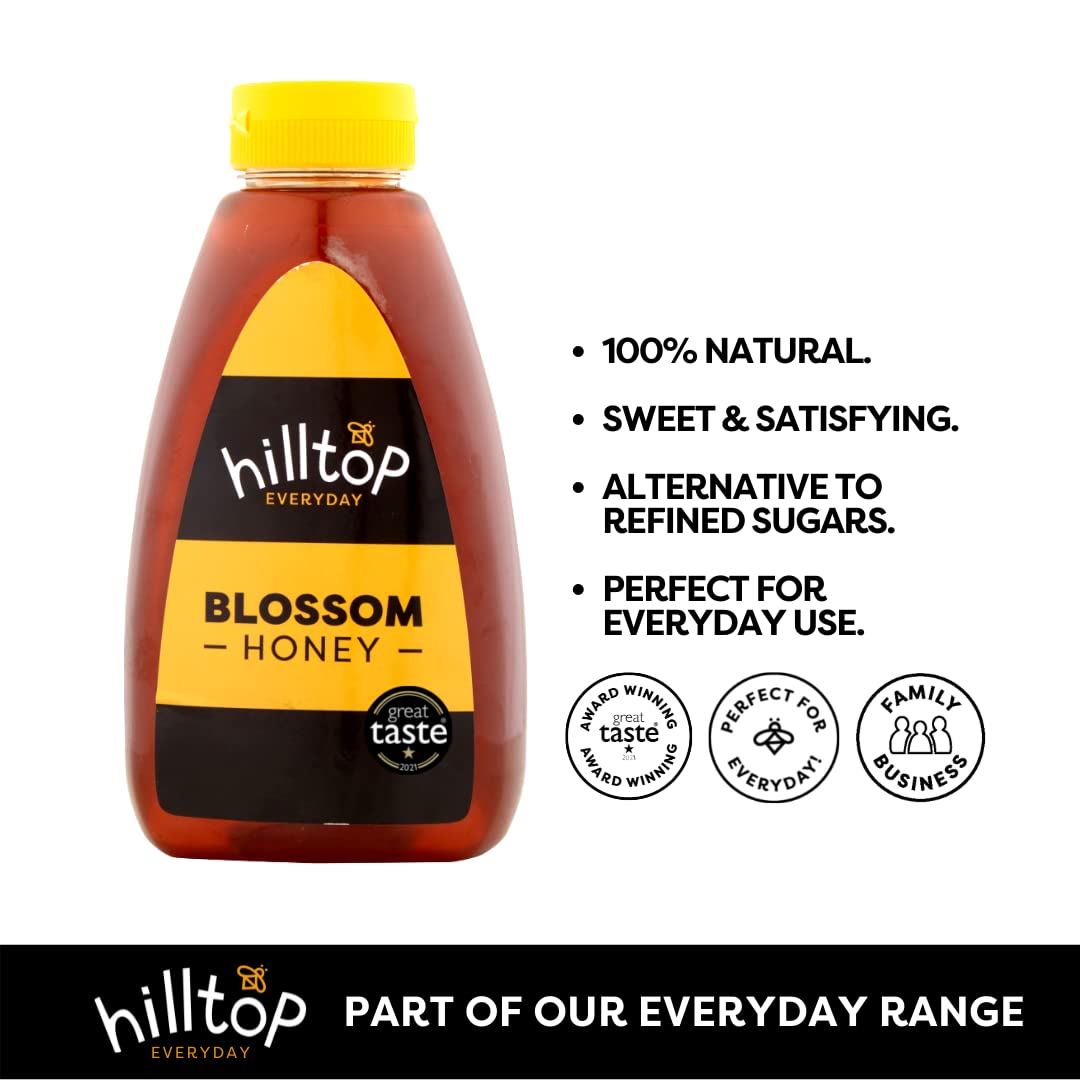 - Hilltop Blossom Honey | 720g | Pure and Natural Honey -