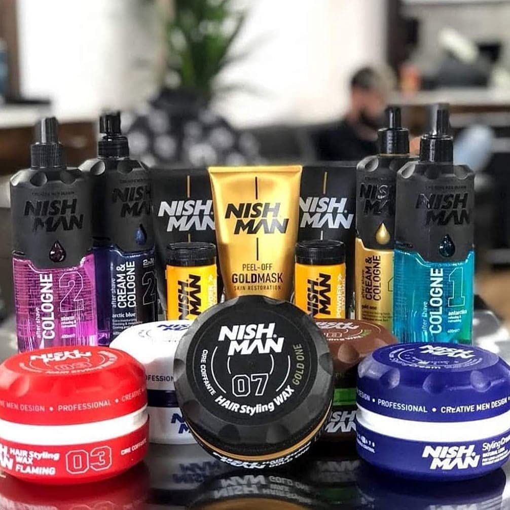 - Nish Man Hair Styling Gel | Hair Wax for Men | 07 Gold One | 150 ml -