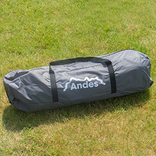 Andes 4 Person Man Berth Double Skin Camping/Festival Dome Tent