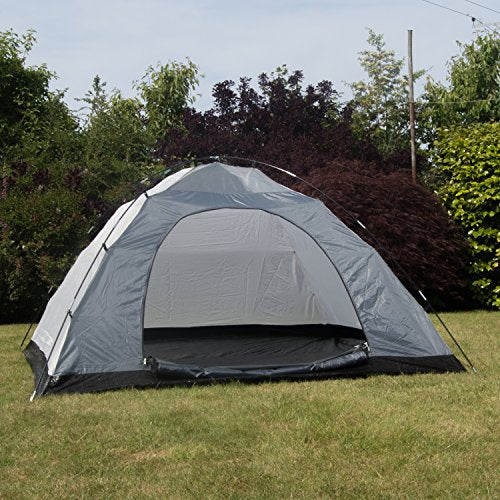 Andes 4 Person Man Berth Double Skin Camping/Festival Dome Tent