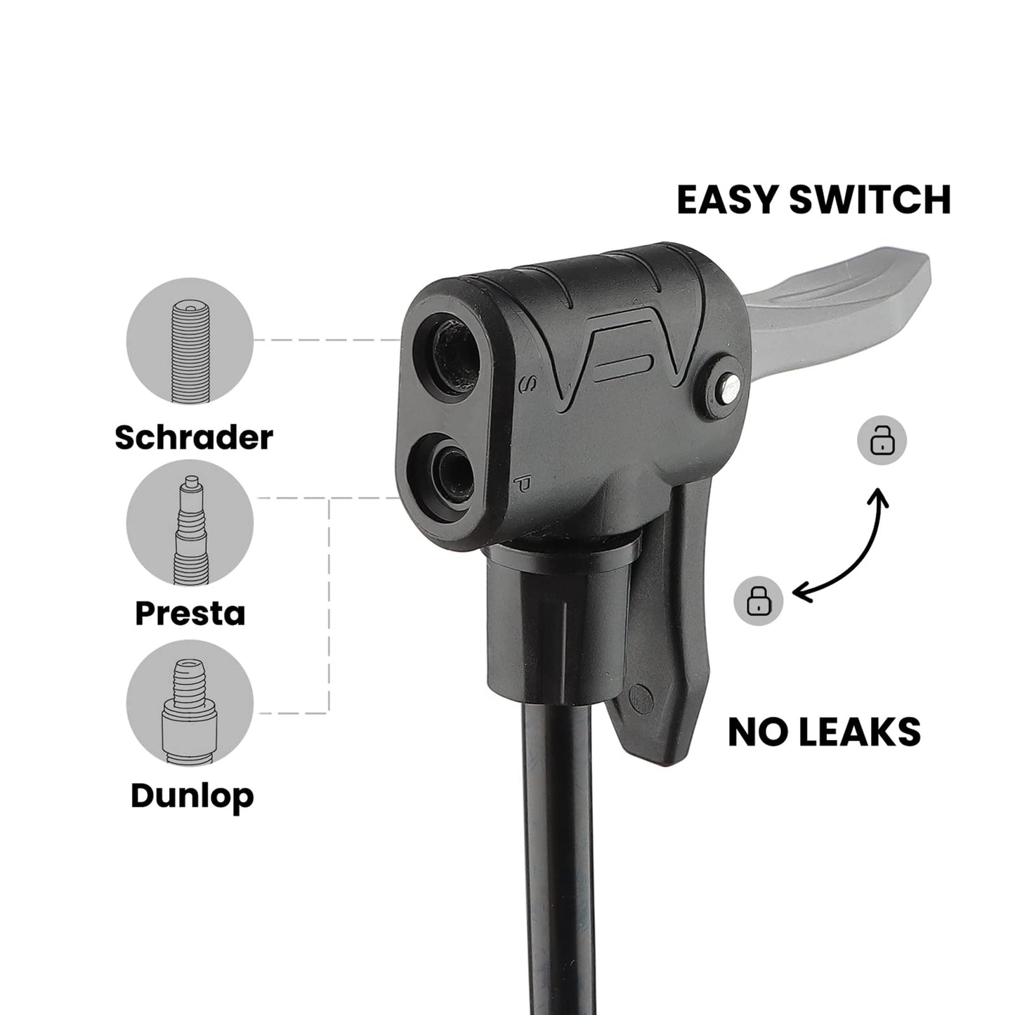 - Hycline Bike Pump | Bicycle Floor Pump For Bike Tyre | 150 PSI High Pressure Bike Pump -