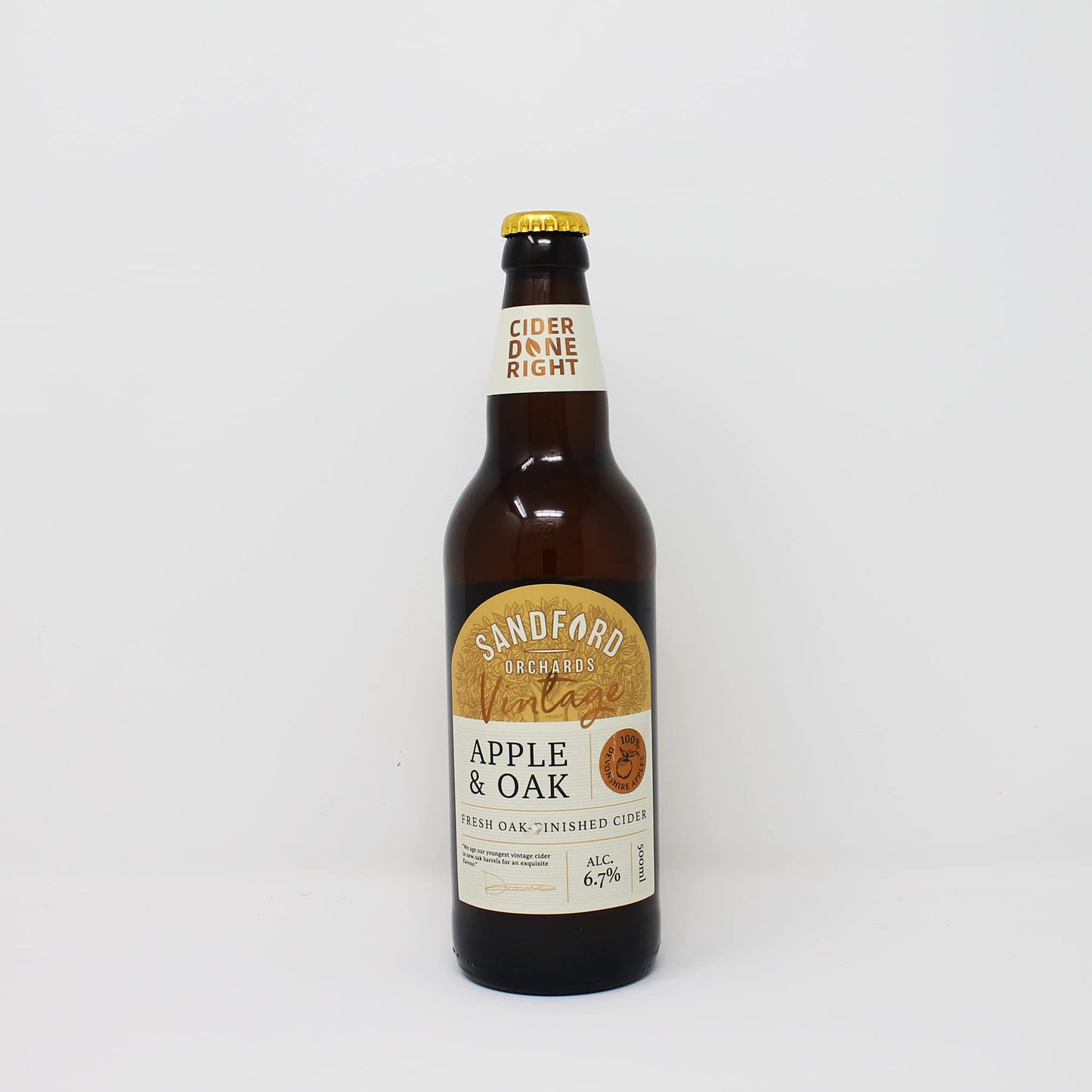 Craft Cider Gift Set - 6x 500ml Bottles Sparkling Dry Cider