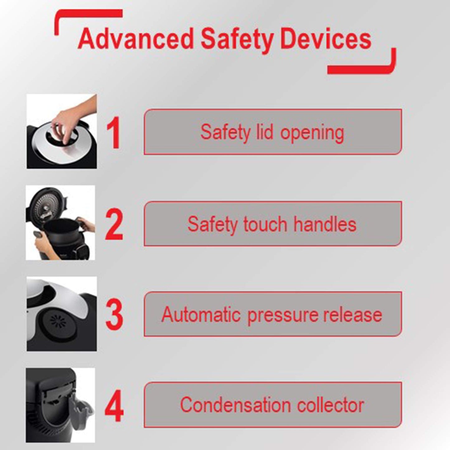 - Tefal | Cook4Me+ CY851840 One-Pot Digital Pressure Cooker | 6 Litre/Black and Stainless Steel -