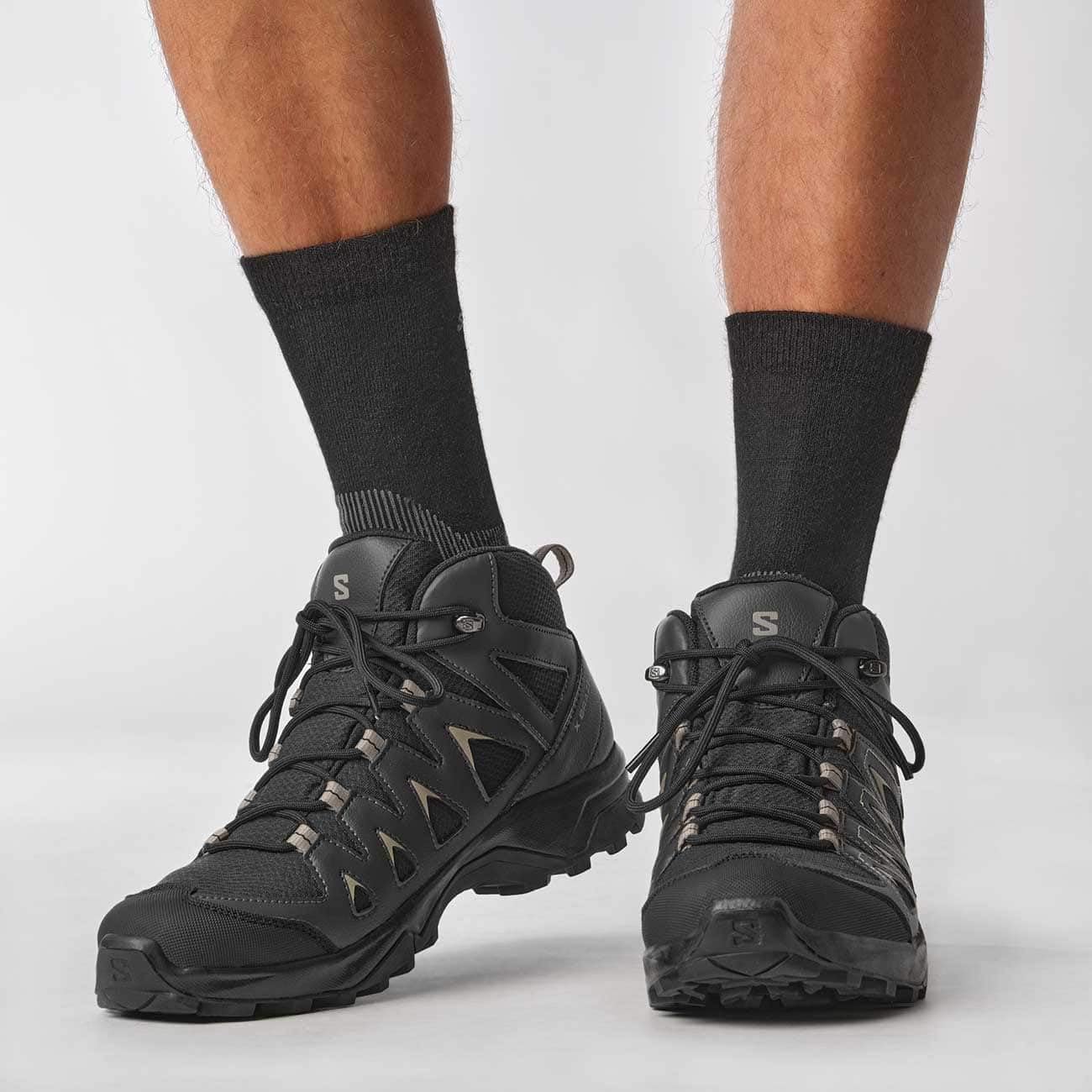 - Salomon X Braze Mid Gore-Tex | Men's Hiking Waterproof Shoes | Hiking essentials -