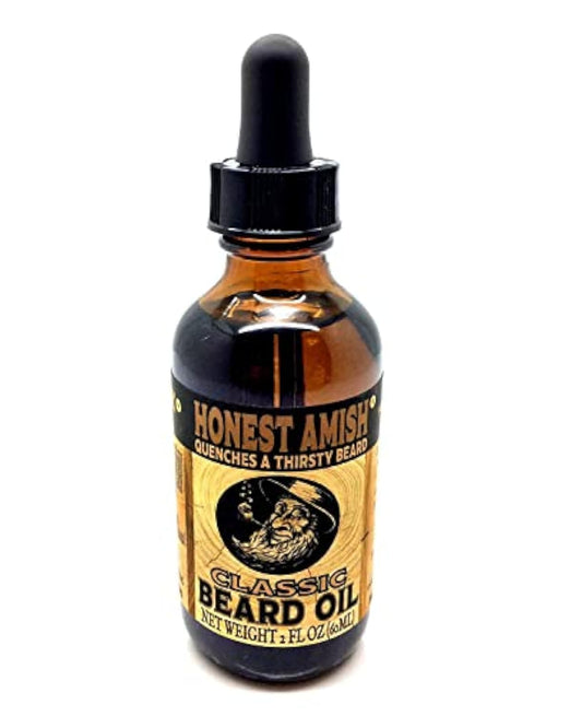 - Honest Amish - Classic Beard Oil - 2 Ounce -