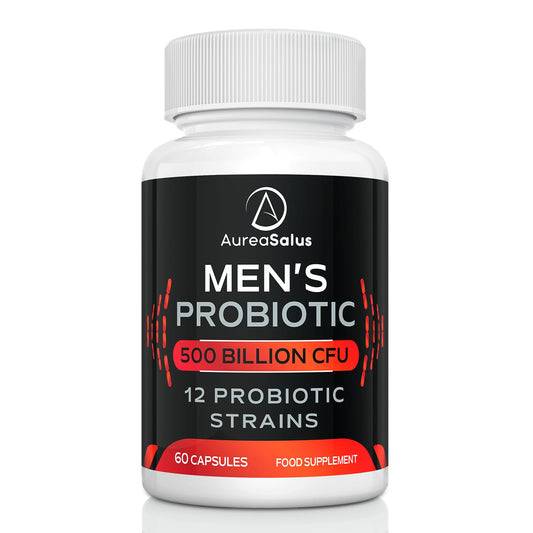 - Probiotic for Men | 500 Billion CFU 12 Strains -