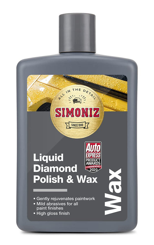 - Simoniz Liquid Diamond Polish & Wax | Car Wax & Polish | Dual Action -