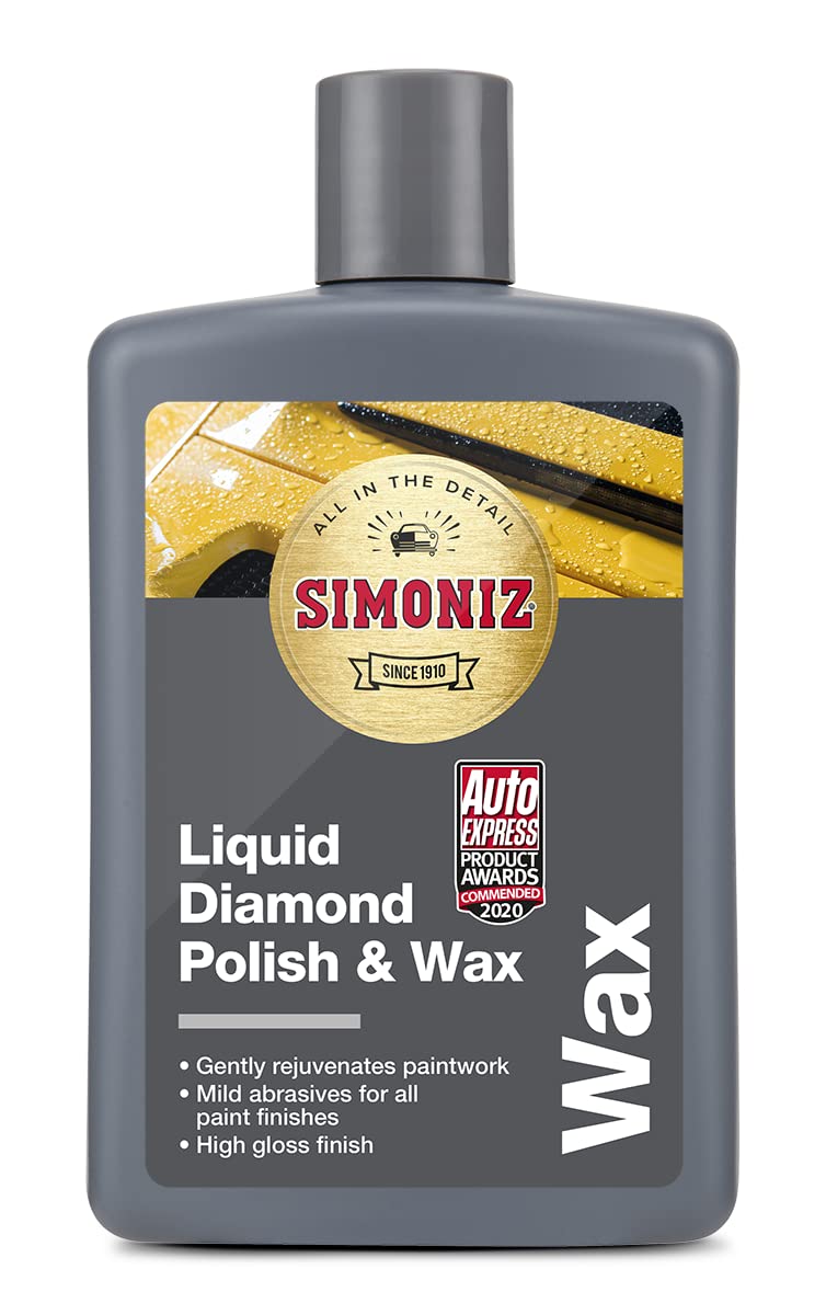 - Simoniz Liquid Diamond Polish & Wax | Car Wax & Polish | Dual Action -