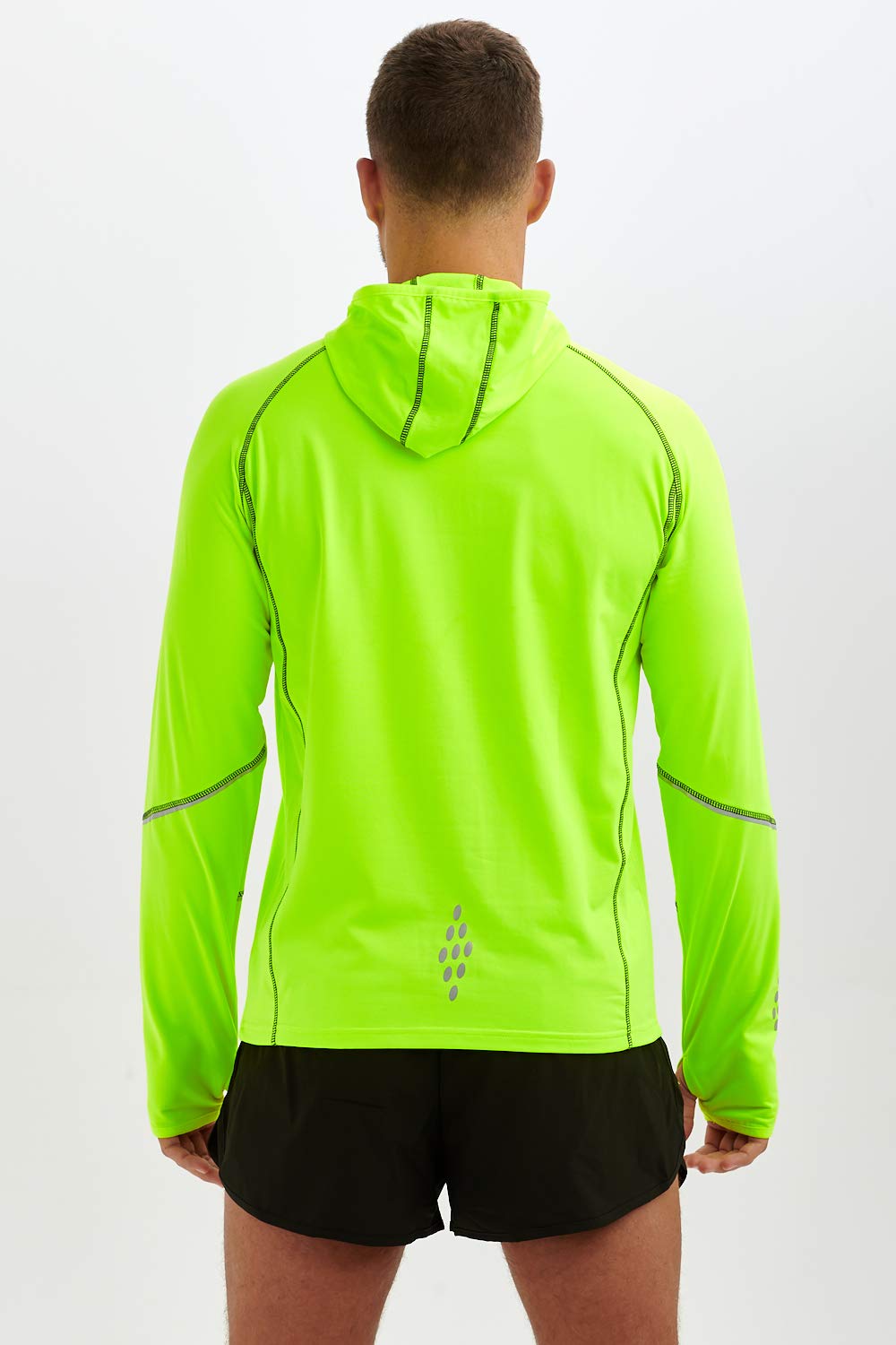 - Men's Running Hoodie Jacket | Thermal Full Zip With Pockets -
