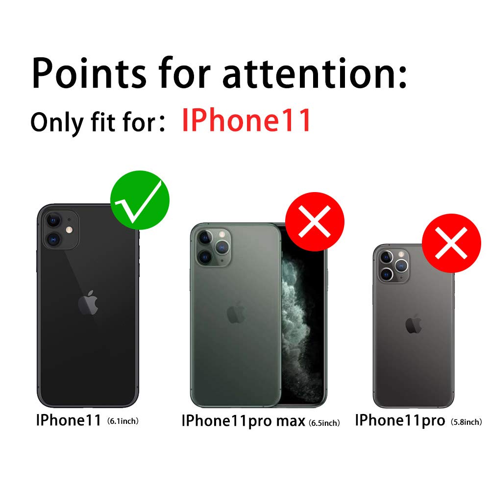 AnNengJing Personalised Photo Phone case for iPhone 11 6.1" Custom Soft TPU Clear Shock Absorbing Cover for iPhone 11 6.1" - Design Your Own iPhone Case with Image Text and Logo