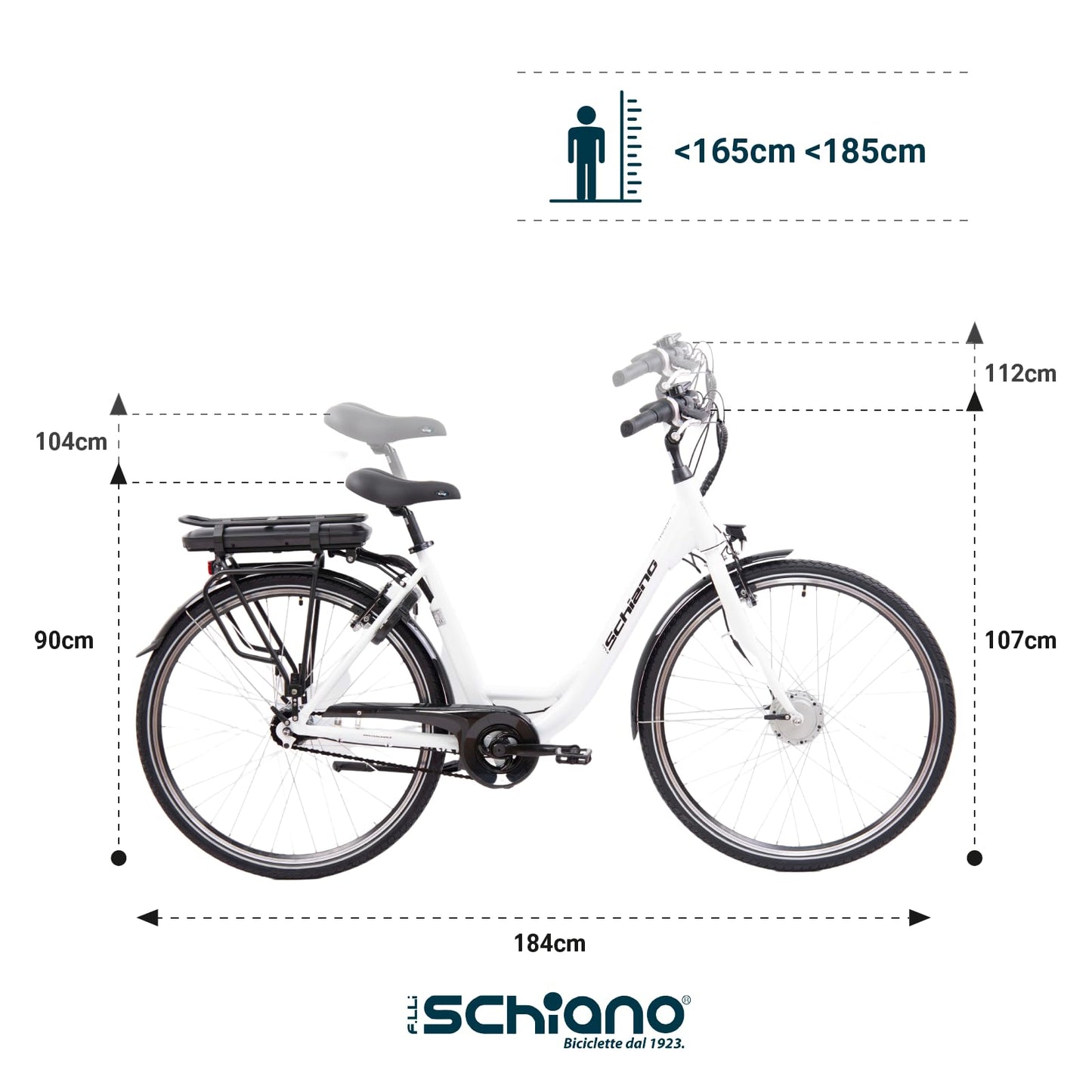 - F.lli Schiano E-Moon 28 inch electric bike -